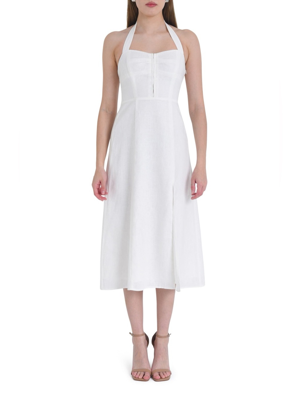 Wayf Simone Halter Dress